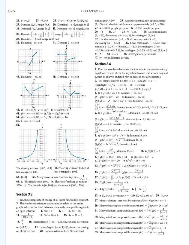 Algebra and Trigonometry - 